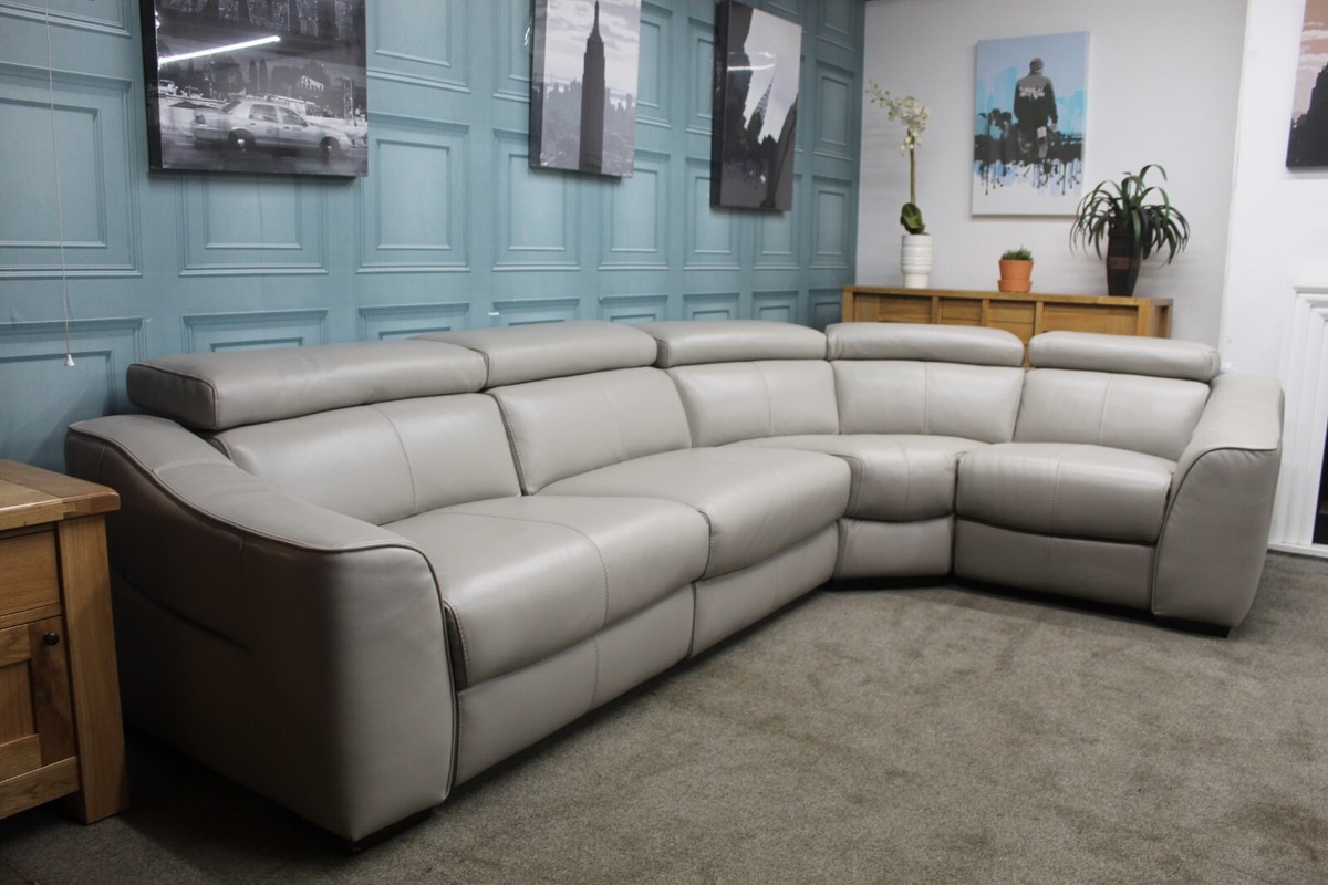 Elixir 3 Seater Leather Recliner Sofa Baci Living Room