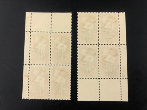 1965 Settlement of Florida 5 Cent 5c Stamp 2 Blocks of 4 Scott #1271 - Picture 3 of 5