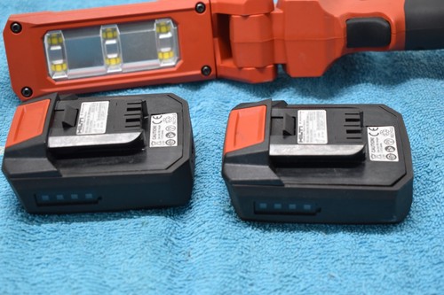 New HILTI SL 2 A12 12V LED LIGHT + 2 Battery Combo No Charger P-4 - Picture 3 of 8