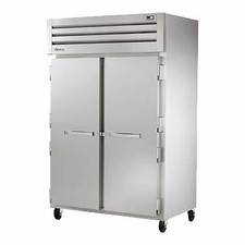 True STG2F-2S-HC 52" Two Section Reach-In Freezer w/ 2 Solid Doors, Stainless...