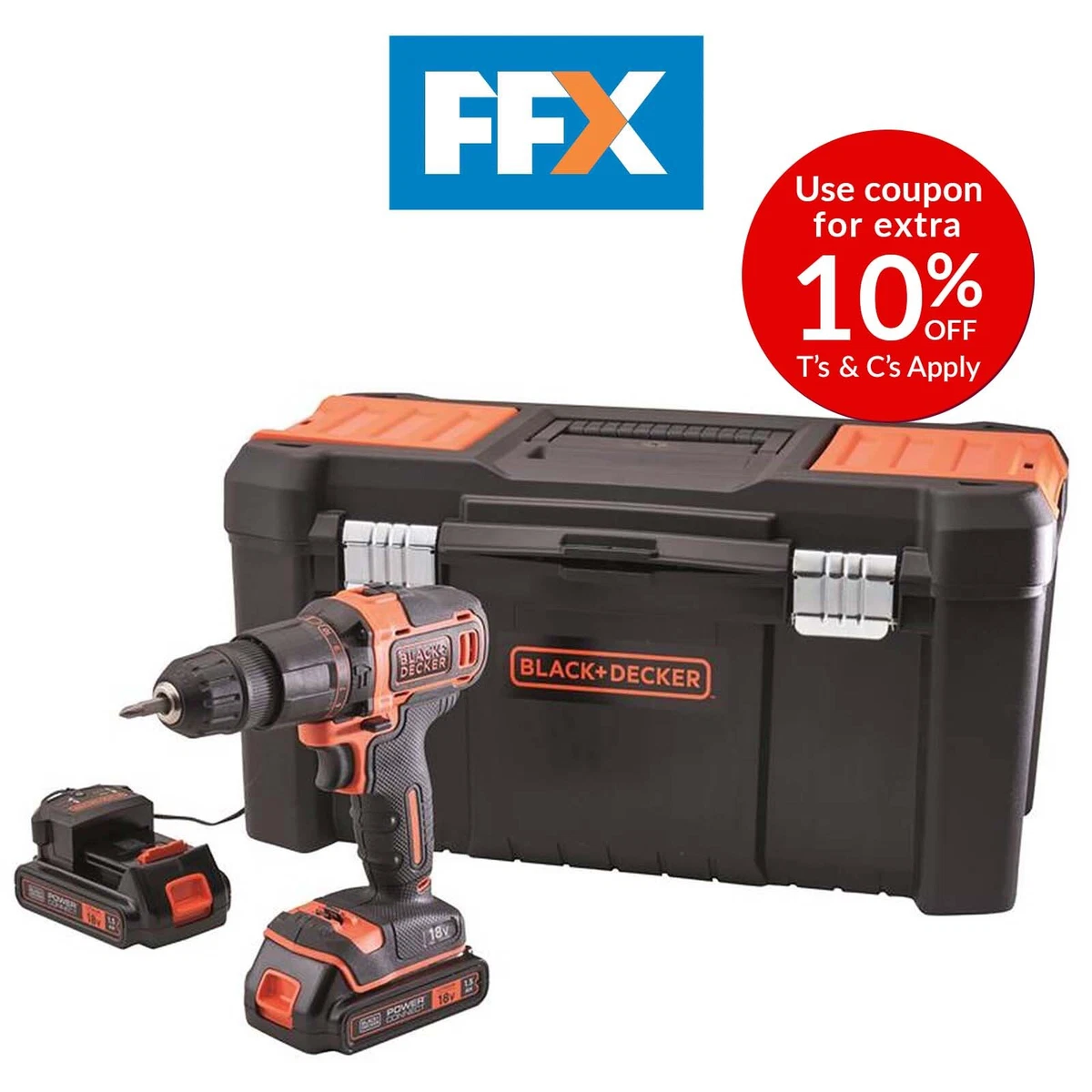 Black and decker 18v range online