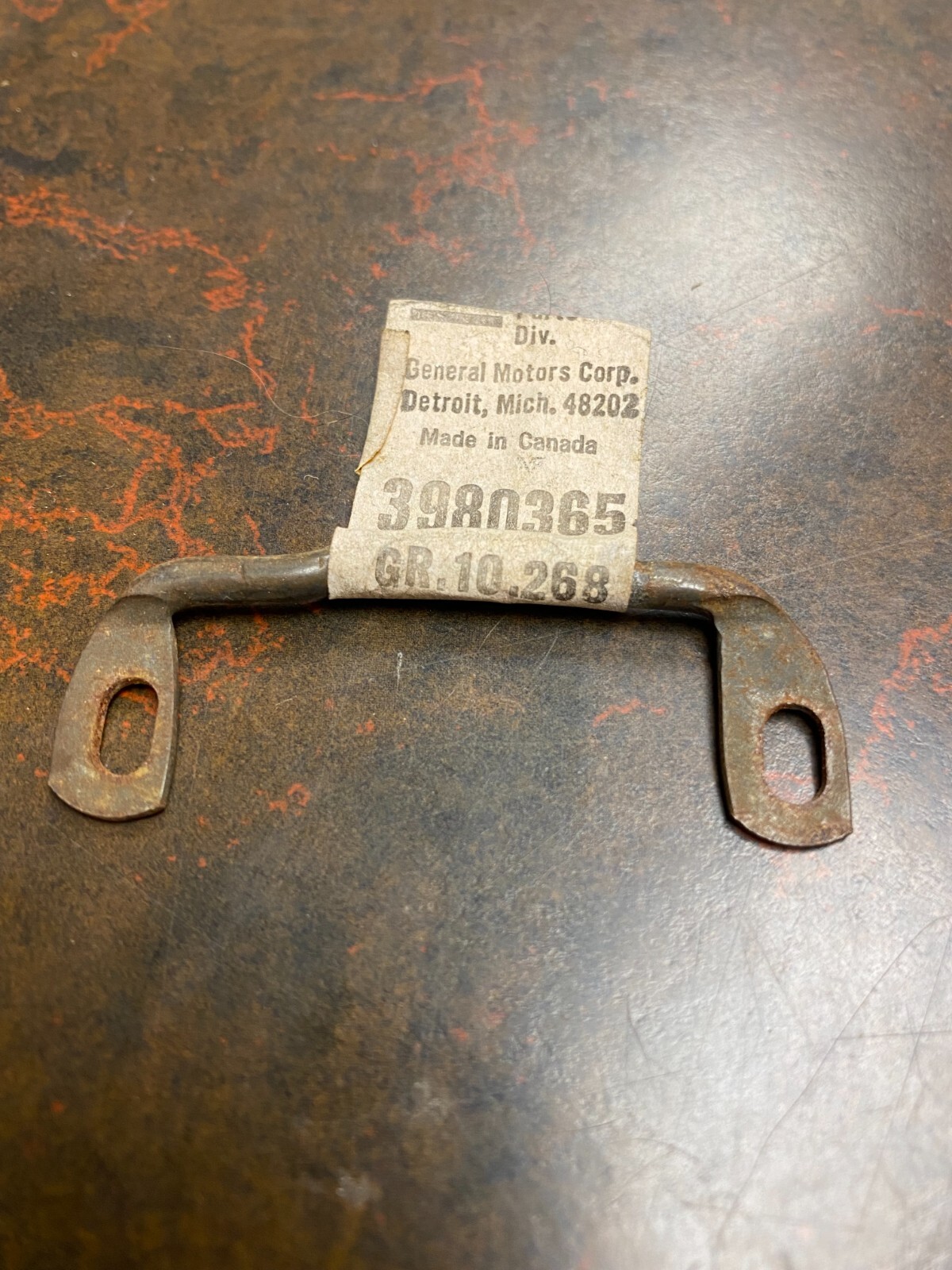 NOS 3980365 GM 19701972 Chevelle Glove box lock striker eBay