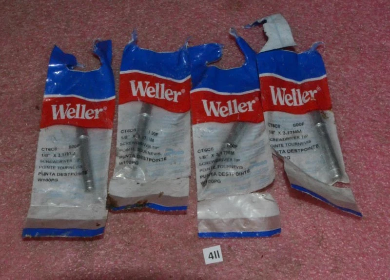 Лот из 20 паяльных наконечников Weller. - Изображение 2 из 4