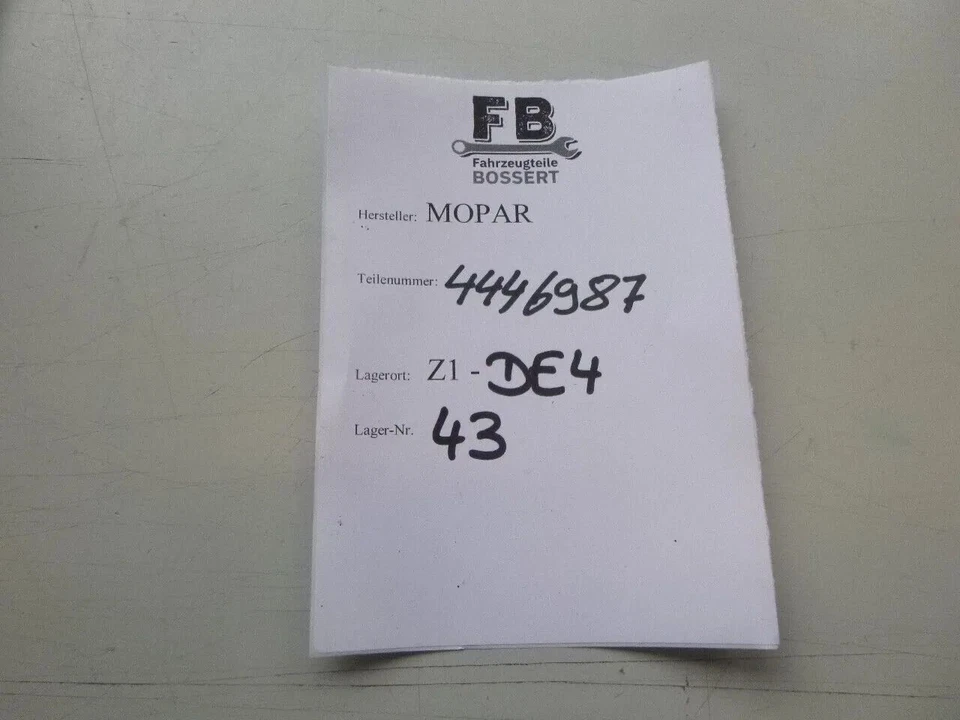 Chrysler LeBaron GTC Voyager ES Dodge Shadow palanca de cambios cuero NUEVO Foto 2 de 4