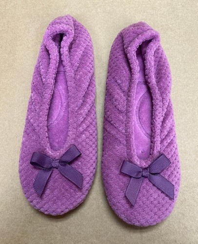 Totes Isotoner Slipper Damen Maultier & Slider, Kreuzriemen, Ballerinastiefel Hausschuhe - Bild 228 von 389