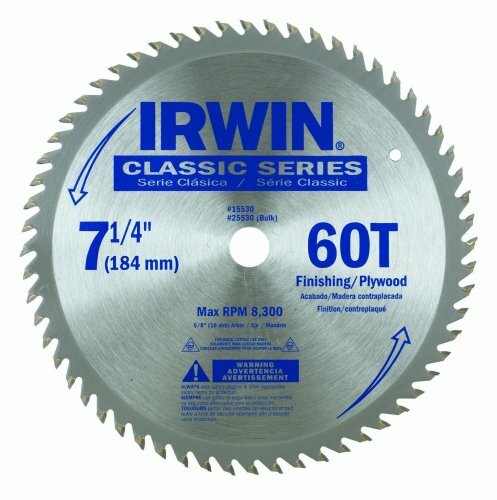 Irwin 25530 Classic Series Circular Saw Blade