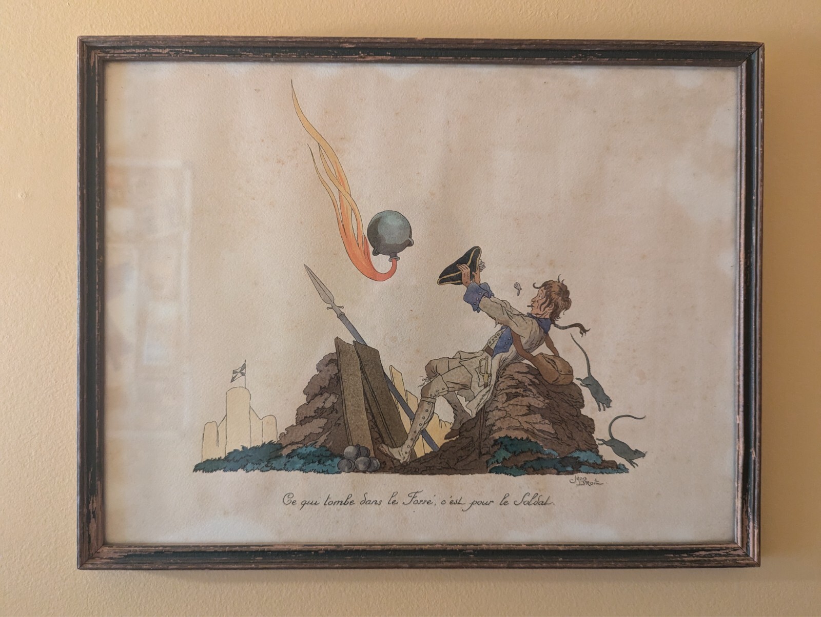 Jean Droit, Lithograph