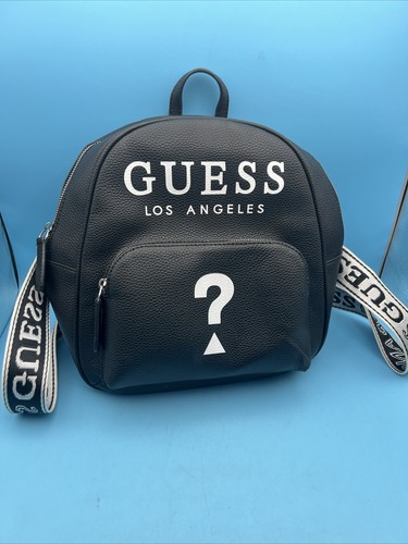 guess los angeles black backpack