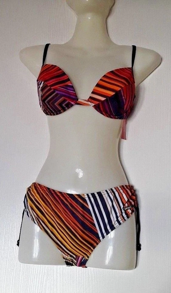 TRIUMPH KIR ROYAL TWU MAILLOT DE BAIN 2 PIÈCES PUSH-UP FR42B-EU40B-UK36B - Photo 3/4