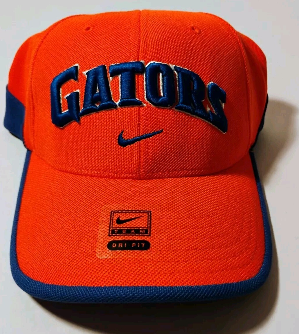 Vintage Florida Gators Nike Hat Cap One Size Flex Fit Stretch Center Swoosh