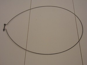 1x Spannring für Türmanschette Waschmaschine Premiere Optima 1000 (2