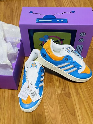 Size M 7.5 / W 8.5- adidas Rivalry Low x The Simpsons Itchy