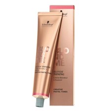 Schwarzkopf BlondMe Blonde Toning  T-Strawberry  Creative Pastel Tones 2.02oz