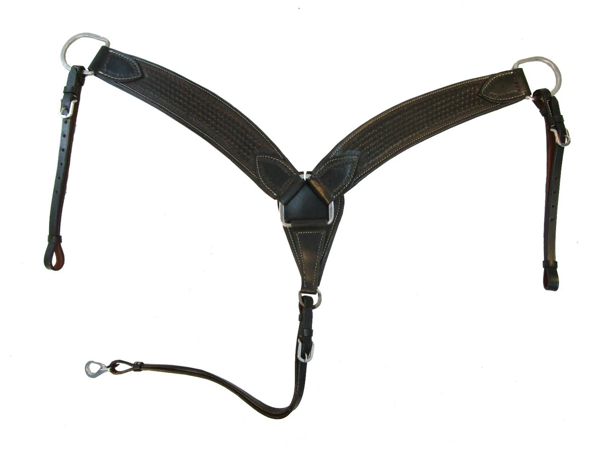 Collier de poitrine Western Horse ME-HBC-081 - En cuir