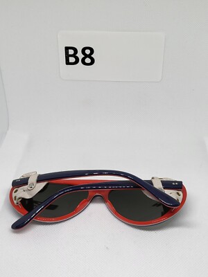 Style Eyes Sunglasses Red White Blue Stripes #461 Mirrow  display picture 2