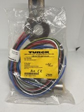 TURCK RKF 126-0.5M/14.5/NPT Cable Connector 1-1/8"-16UN 12Pin 600V 7A NEW OEM