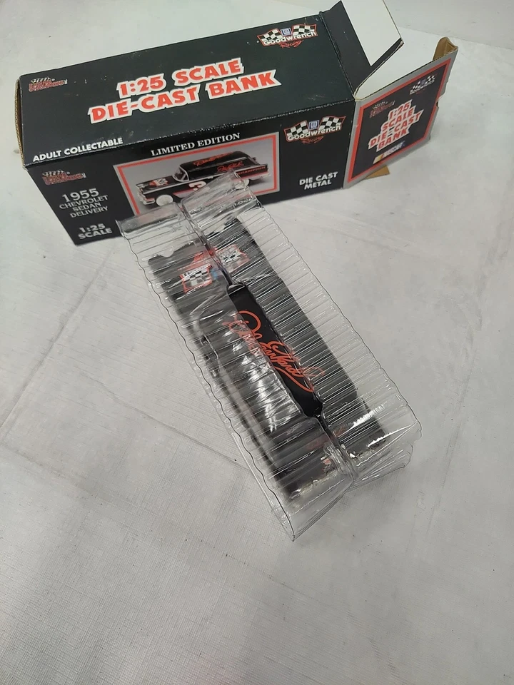 Chevrolet Dale Earnhardt 1955 sedán entrega banco de monedas 1:25 diecast metal nuevo Foto 4 de 4