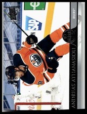2020-21 Upper Deck #323 Andreas Athanasiou Edmonton Oilers