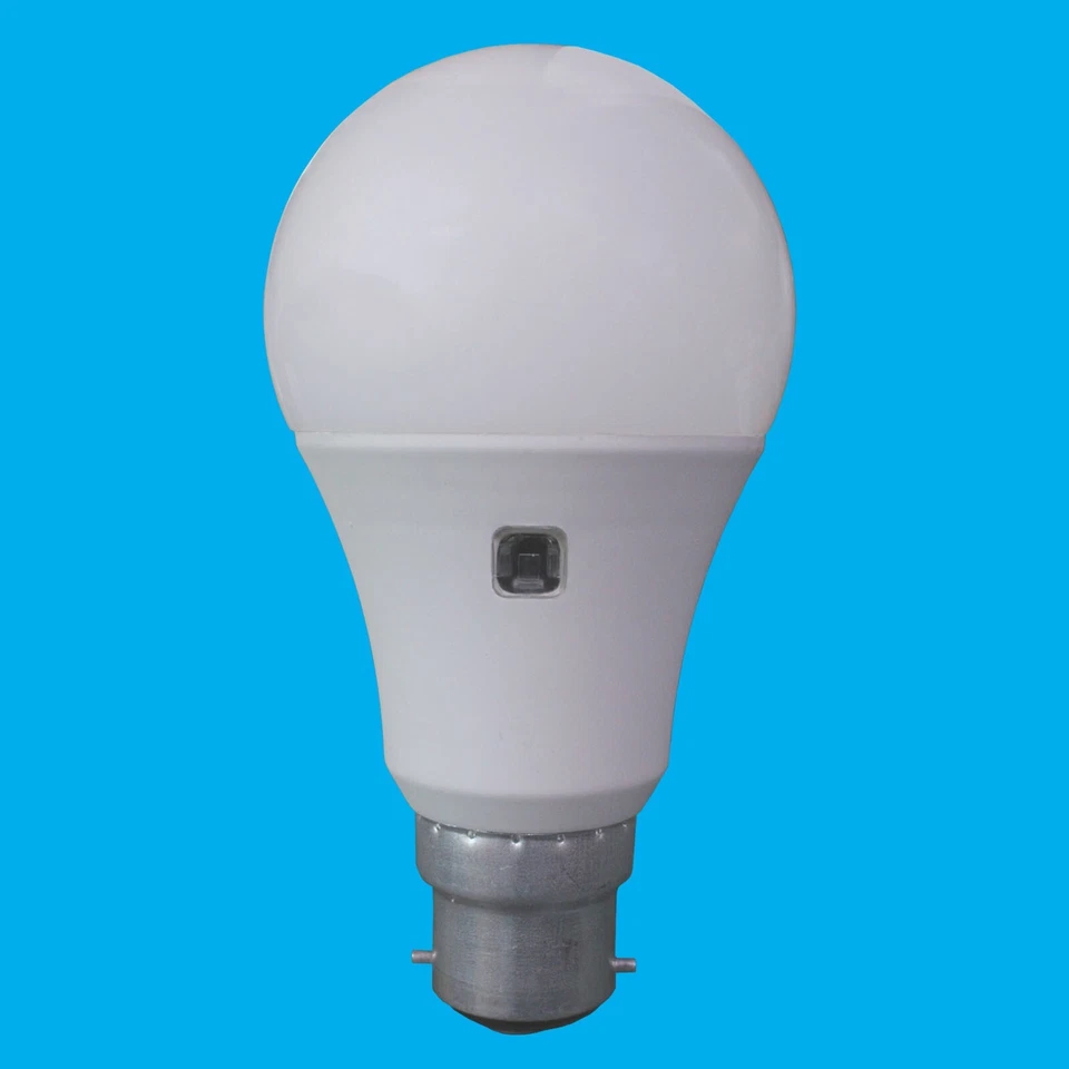 1x 8.5W =60W LED GLS Dusk Till Dawn Sensor Security Night Light Bulb BC B22 Lamp - Image 2 of 3