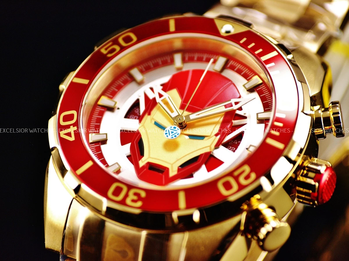 Invicta marvel shop watches iron man