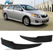 Fit 09-10 Toyota Corolla Pp Oe Factory Style Front Bumper Lip Apron Bodykit