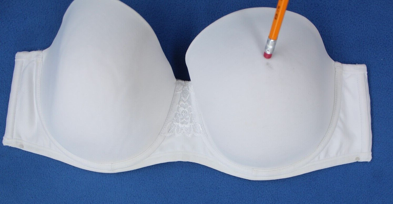 Vanity Fair Underwire Lined Full Coverage Bra Bun… - image 7
