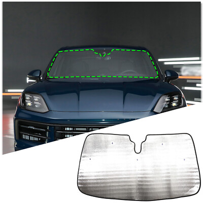 Windshield Sunshade Sun Protection Sun Visor For Porsche