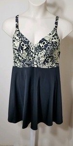 swimdress with skirt