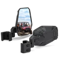 UTV Rear View Side Mirror w/Pro-Fit Bar For Polaris Ranger Can Am Maverick Trail