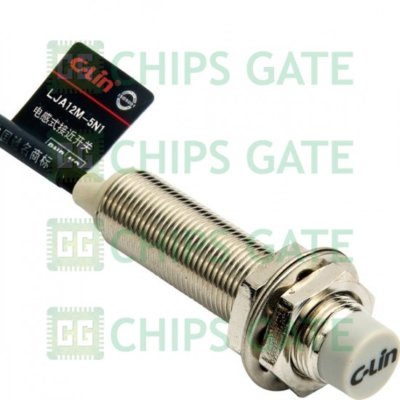 1PCS LJA12M-5N1 DC three-wire NPN normally open long cylindrical inductive