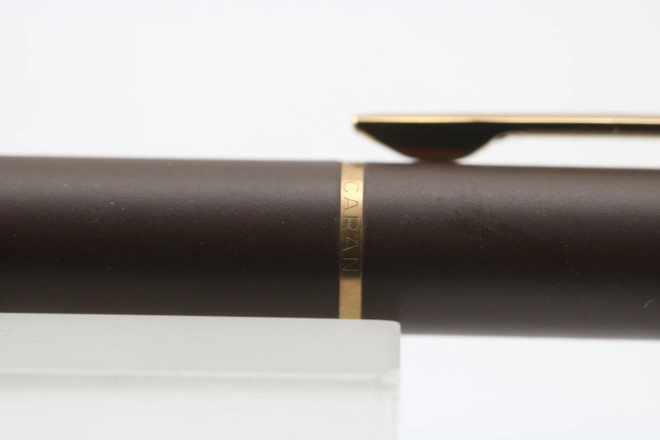 Vintage Caran d'Ache Madison Matt Brown Ballpoint Pen, GT (Cased & Refill) - Image 4 of 4