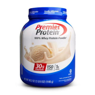 Premier Protein 100% Whey Protein Powder Vanilla Milkshake 30g Protein 29Serving