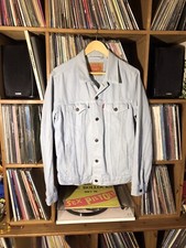 Men’s Levi Jacket Excellent Condition Denim Size Medium Lt Blue