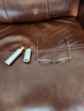 Vintage Glasses In 2 Piece Tube Case