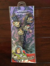 Disney TOY STORY Intergalactic Disney WDW Lanyard 4 Pin Trading Starter Kit 2002