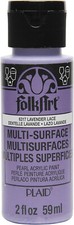 Plaid FolkArt Multi-Surface Pearl Acrylic Paint  Lavender Lace 2 oz.  6317