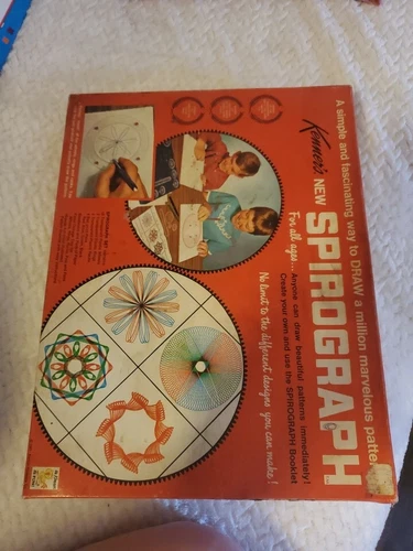 Kenner No. 401 1967 Spirograph Rare Drawing Art Toy Design VTG Complete !
