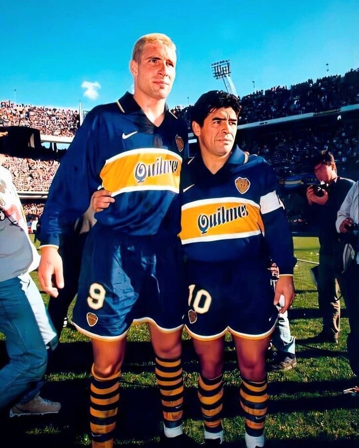 Boca Juniors Match Jersey 1997 Argentina Brasil Messi