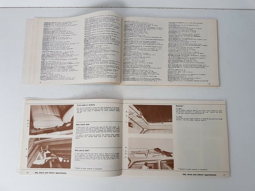 Renault 5 MK1 L TL TS Original Handbook & Renualt Dealer Location Book - Picture 6 of 12