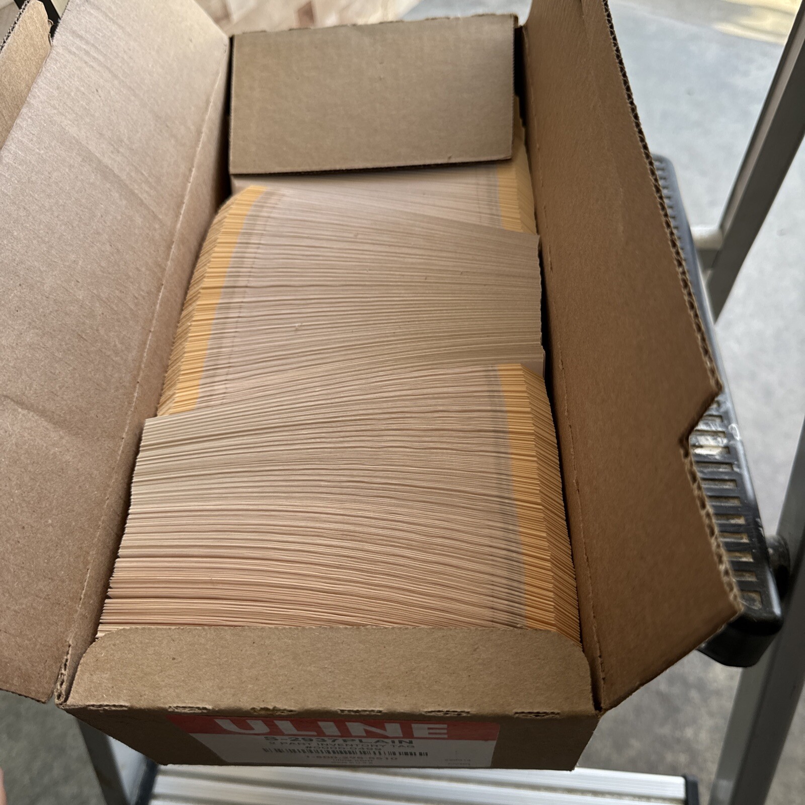 Uline S-2937 Plain 2 Part Inventory Tags | eBay