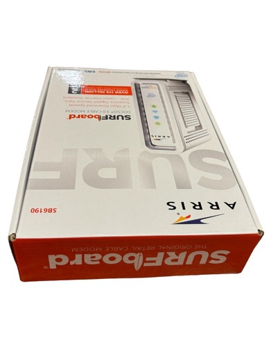 ARRIS SURFboard SB6190 DOCSIS 3.0 Kabelmodem 1,4 Gbit/s weiß NEU OVP - Bild 2 von 15