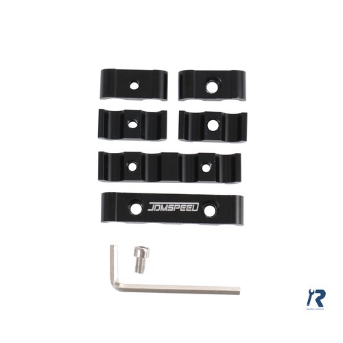 12 Pcs Aluminum Alloy Engine Spark Plug Wire Separator Divider for 8mm 9mm 10mm - Picture 5 of 23