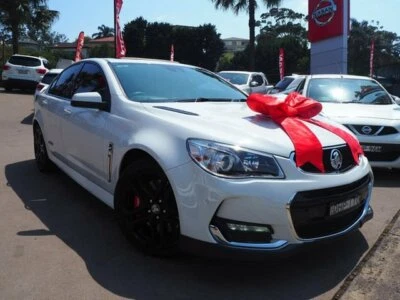 2016 Holden Commodore Vf Ii My16 Ss V Redline White 6 Speed Sports