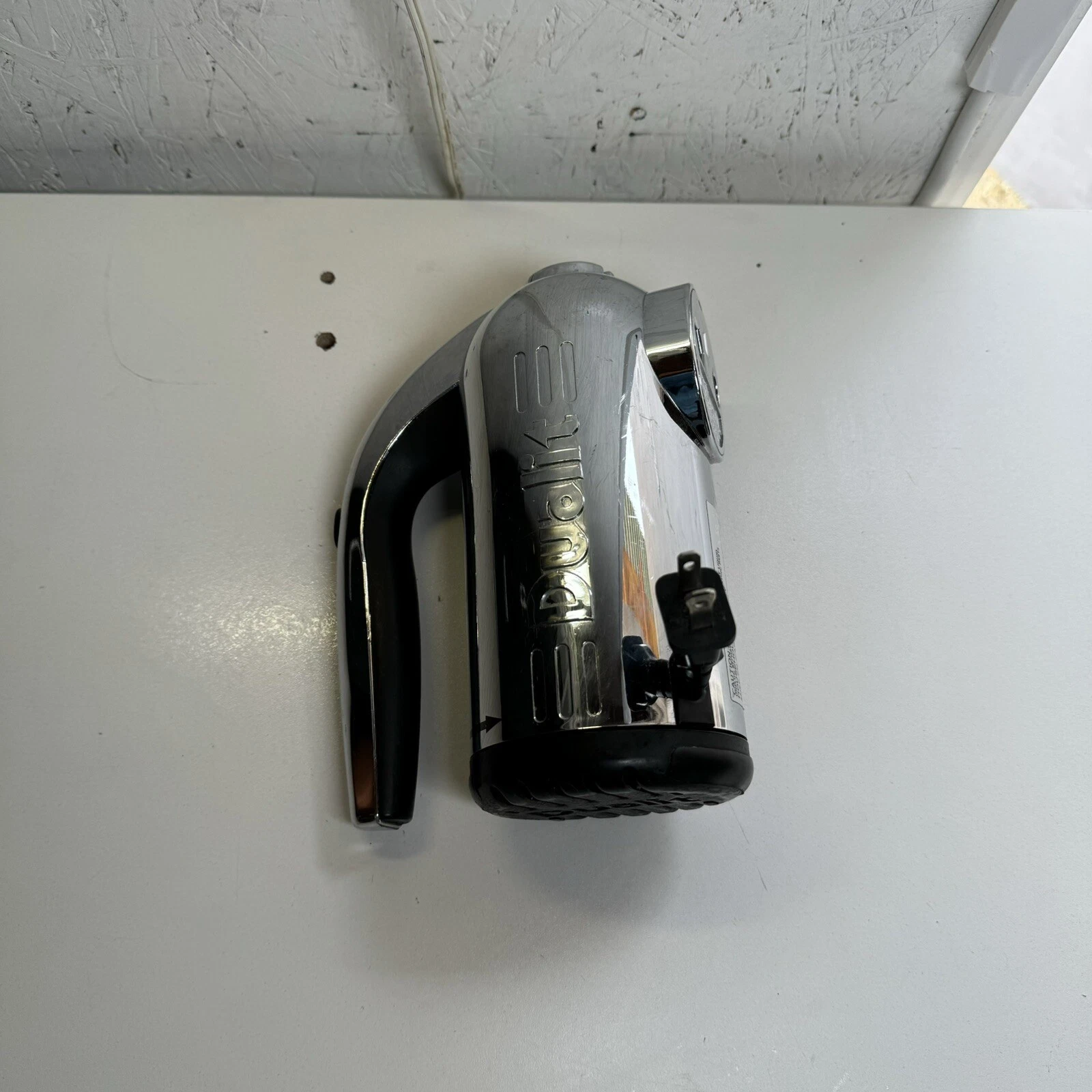 Dualit HMR1US 5 Speed Professional Chrome Hand Mixer Stainless Steel NO HOOKS
Opens in a new window 