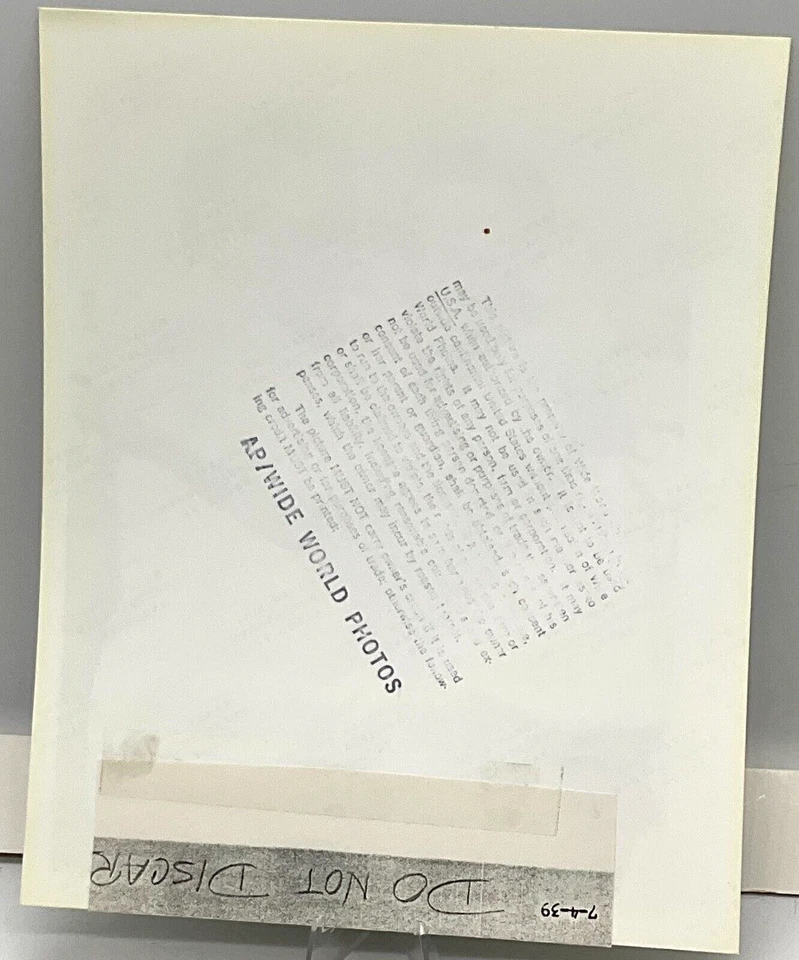 Historical AP Photo, Lou Gehrig "The Luckiest Man" Retirement Speech (8"x10") - Image 3 of 3