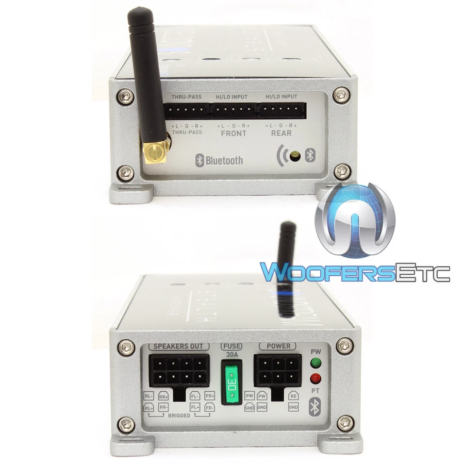 SOUNDSTREAM ST4.1000DB BLUETOOTH MOTORCYCLE MARINE 4 CHANNEL SPEAKERS AMPLIFIER  - Image 2 of 4