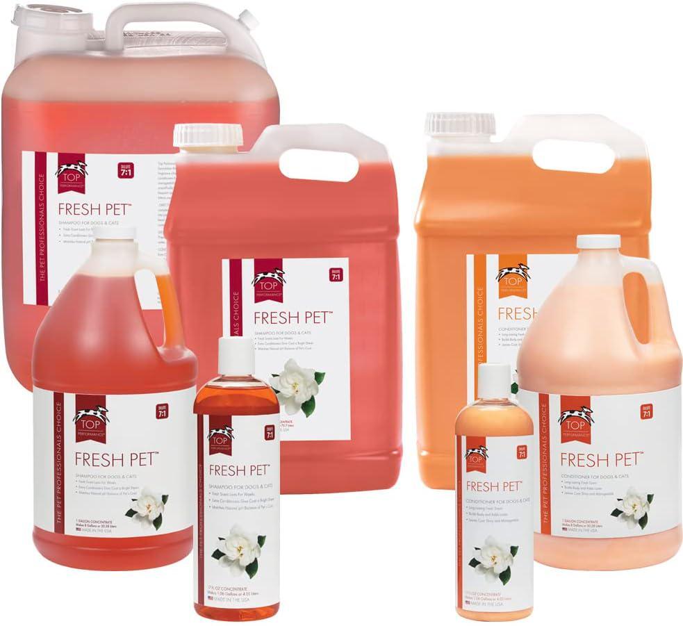 TOP PERFORMANCE Fresh Pet Shampoo - The Best Dog And Cat Deodorizer And Shampoo