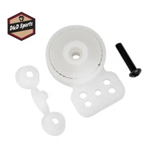 Traxxas 1844X - Servo saver w/ adapters, White (Stampede 2wd)