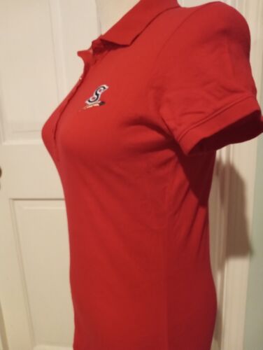 Women's Spokane Indians Polo Shirt Collared Tag Size Medium LONG Fit SMALL - Picture 2 of 3