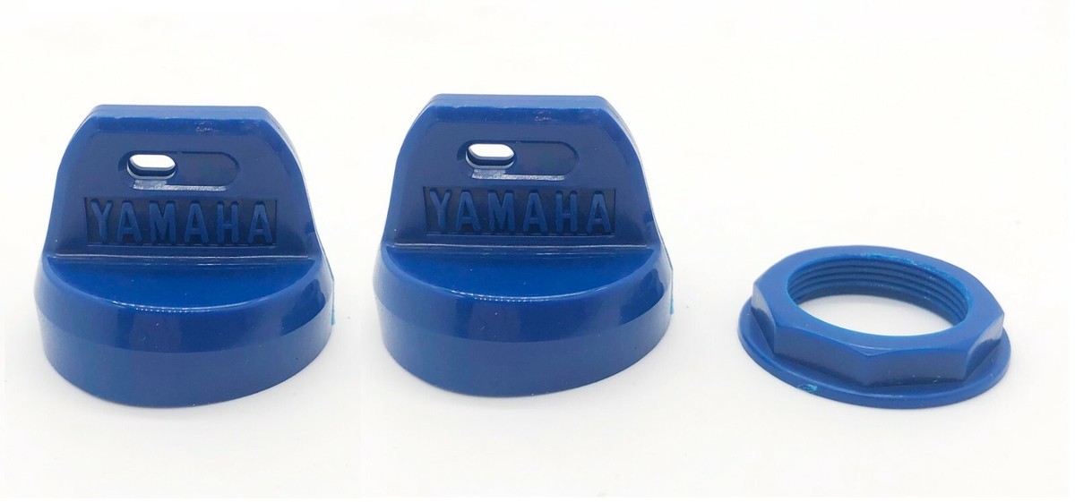 Blue Ignition Nut Key Cover Caps Fits Yamaha ATV Grizzly Raptor